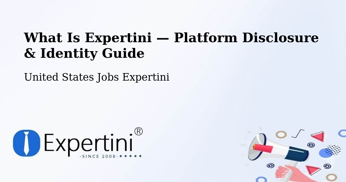 What Is Expertini — Platform Disclosure & Identity Guide – Broadview